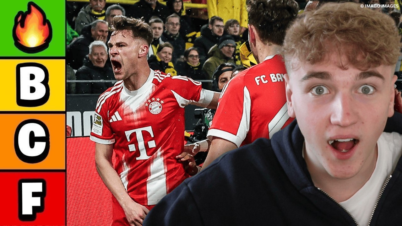 Bayern dreht den Klassiker! 😱 Dortmund 2:3 Bayern | ALLE Spieler-Noten