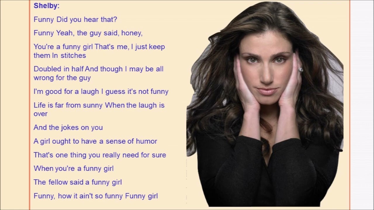 Funny Girl Glee Lyrics