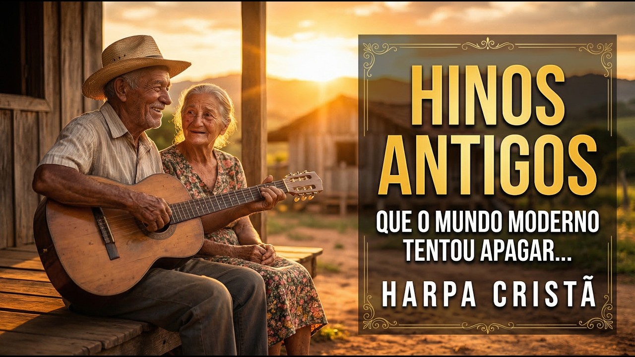 Hinos da Harpa Cristã em Modão De Viola | Os Louvores Antigos Que Marcaram Gerações