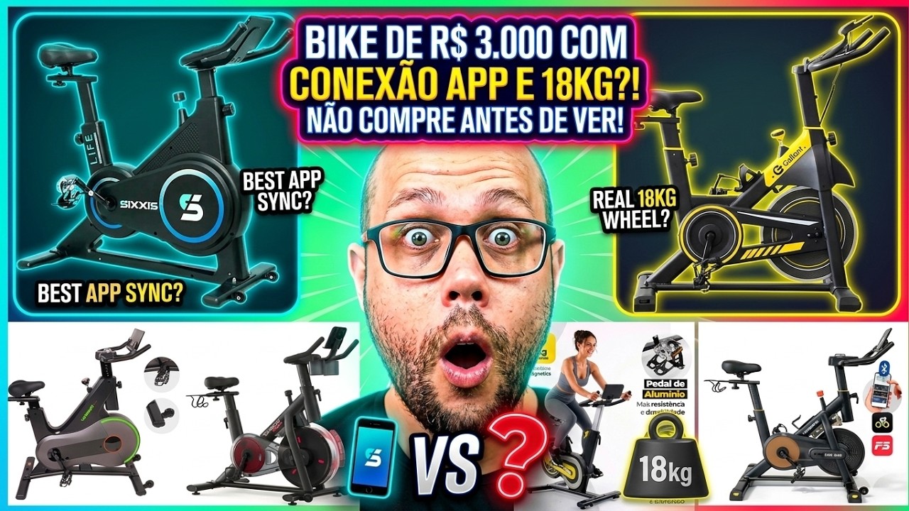 Qual Bike de Spinning MagnéticaComprar com R$ 3.000 Minha Resposta ao Seguidor