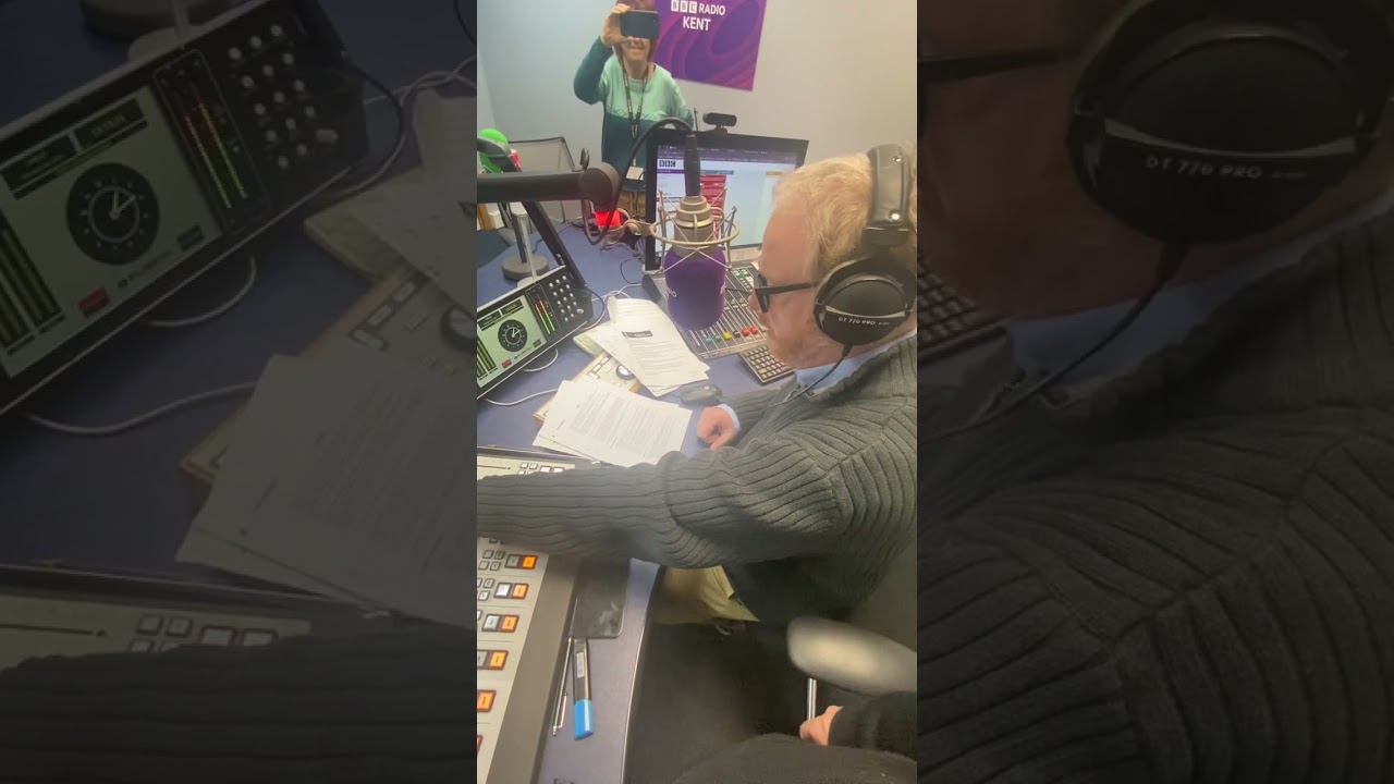 A tour round BBC Radio Kent  ￼