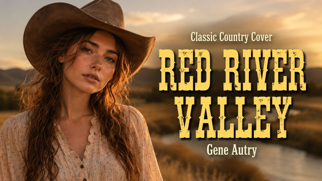 Red River Valley - Gene Autry Cover (Lyrics) | Classic Country Cover Songs | Dusty Road Classics