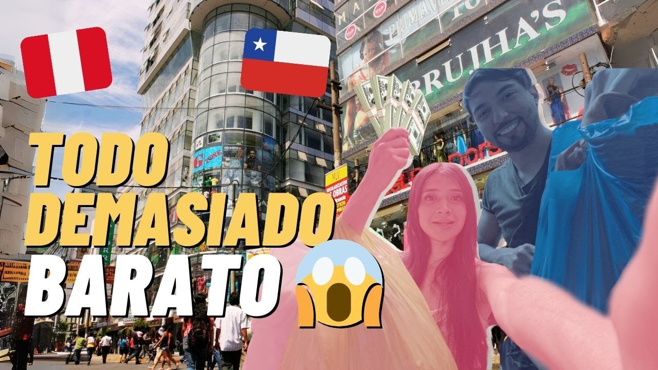 CHILENO 🇨🇱 visita Gamarra 🇵🇪 por primera vez ¡Esto es una LOCURA! 😳 | Perú