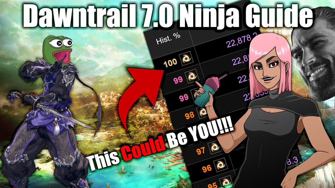 Level 100 Ninja Rotation & Optimization | FFXIV Job Guide