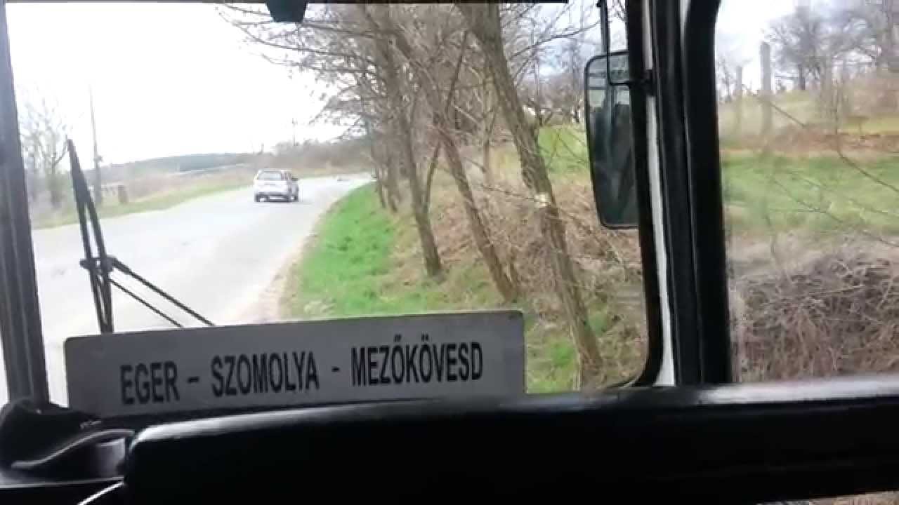 Ikarus 256.50 (1987) Agria Volán Zrt.  BRF-804 (Noszvaj-Eger) váltóreccsenéssel