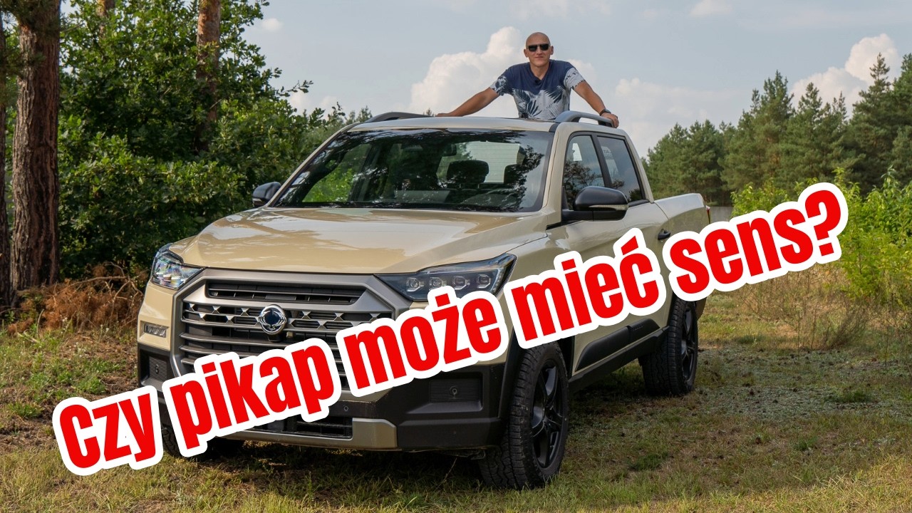 Ssangyong Musso Grand 4x4 2024 - zaskakuje nie tylko rozmiarem