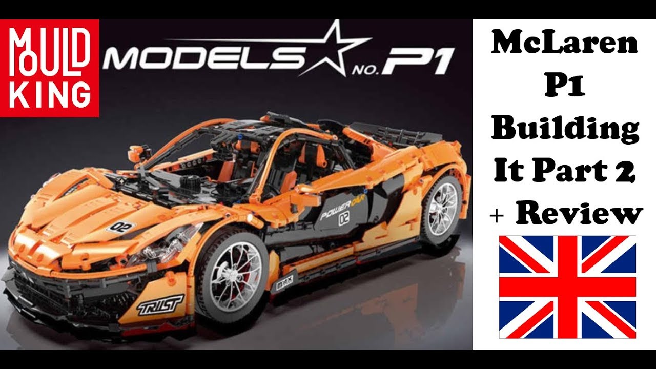 Mould King 13090 - Mc Laren P1 - Building It Part 2 + Review