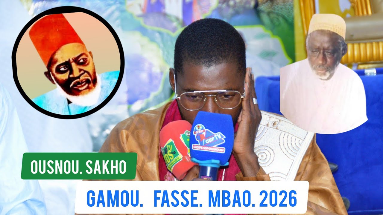 GAMOU ANNUELLE BAYE MAMOUR NDAO FASS MBAO 07 FÉVRIER 2026 Avec ousenou sakho 