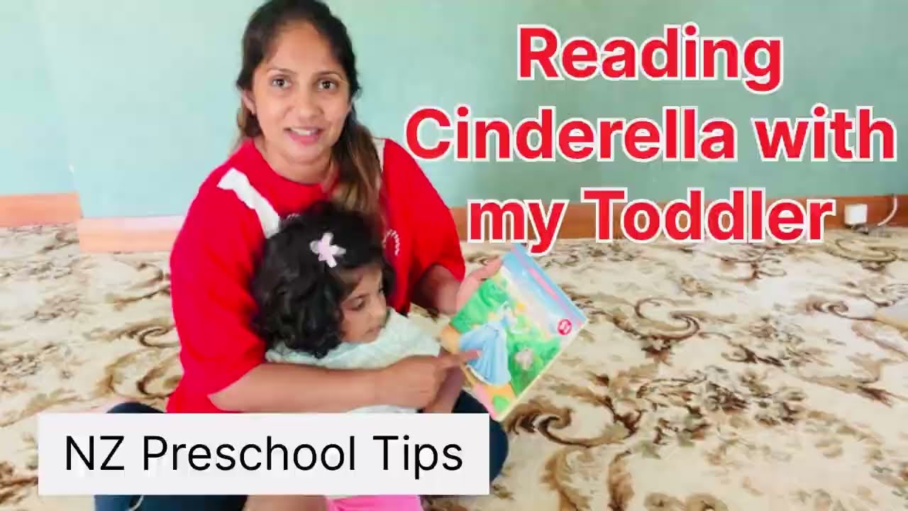 Reading Cinderella with my Toddler 😊❤️NZ Preschool Tips!✨