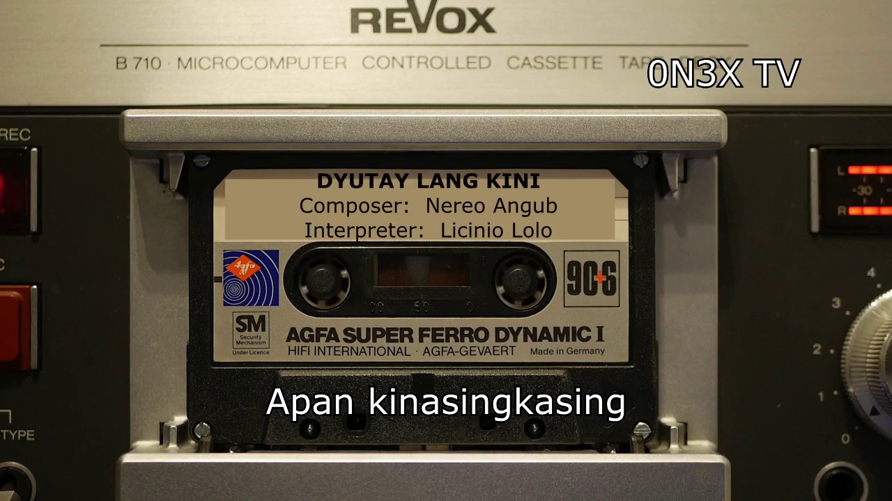 DIYUTAY LANG KINI with lyrics