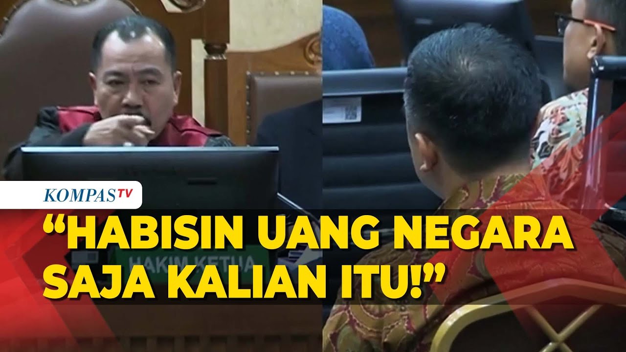 Hakim Kesal di Sidang BTS: Percuma Kalian Konsultan, Habis-habisin Uang Negara Aja!