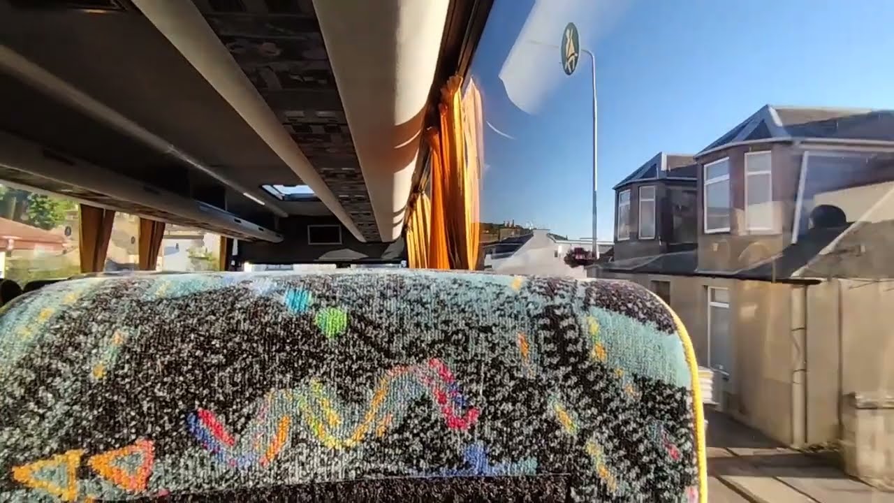 *RARE* Onboard Moffat & Williamson BSK 790 Plaxton Panther Volvo B12M | Route M4