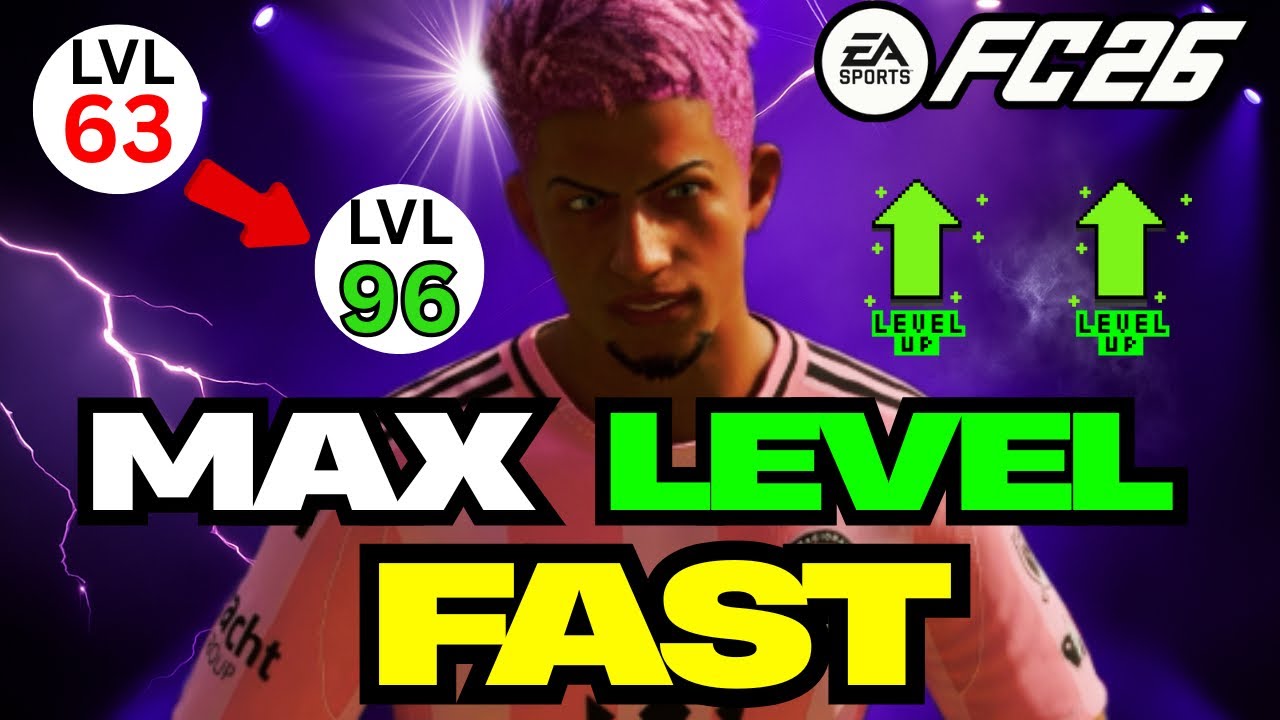 FASTEST WAYS TO REACH MAX LEVEL IN FC 26 PRO CLUBS! (99 OVERALL FAST)