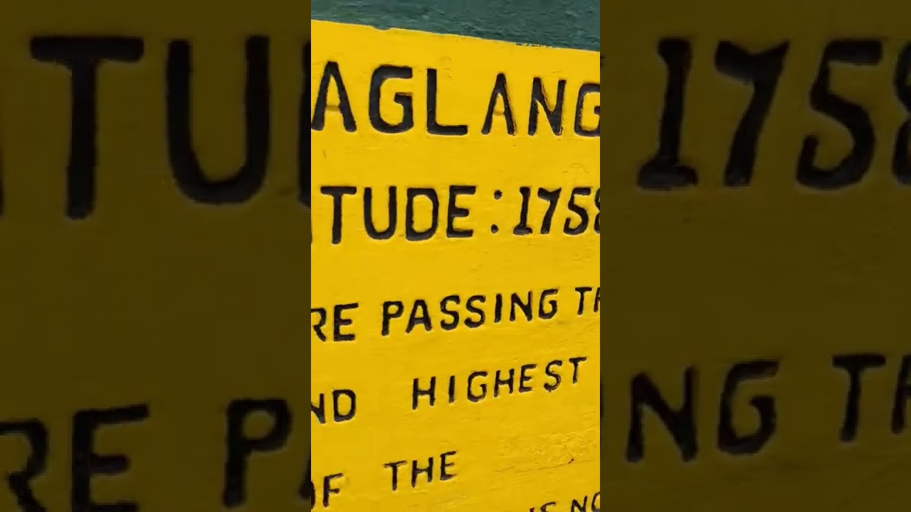 Tanglang La Pass