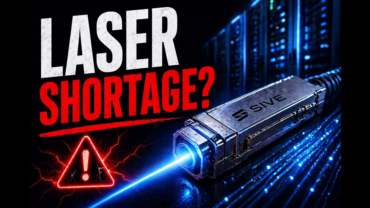 AI Is Running Out of Lasers&hellip;and Only A Few Companies Make Them