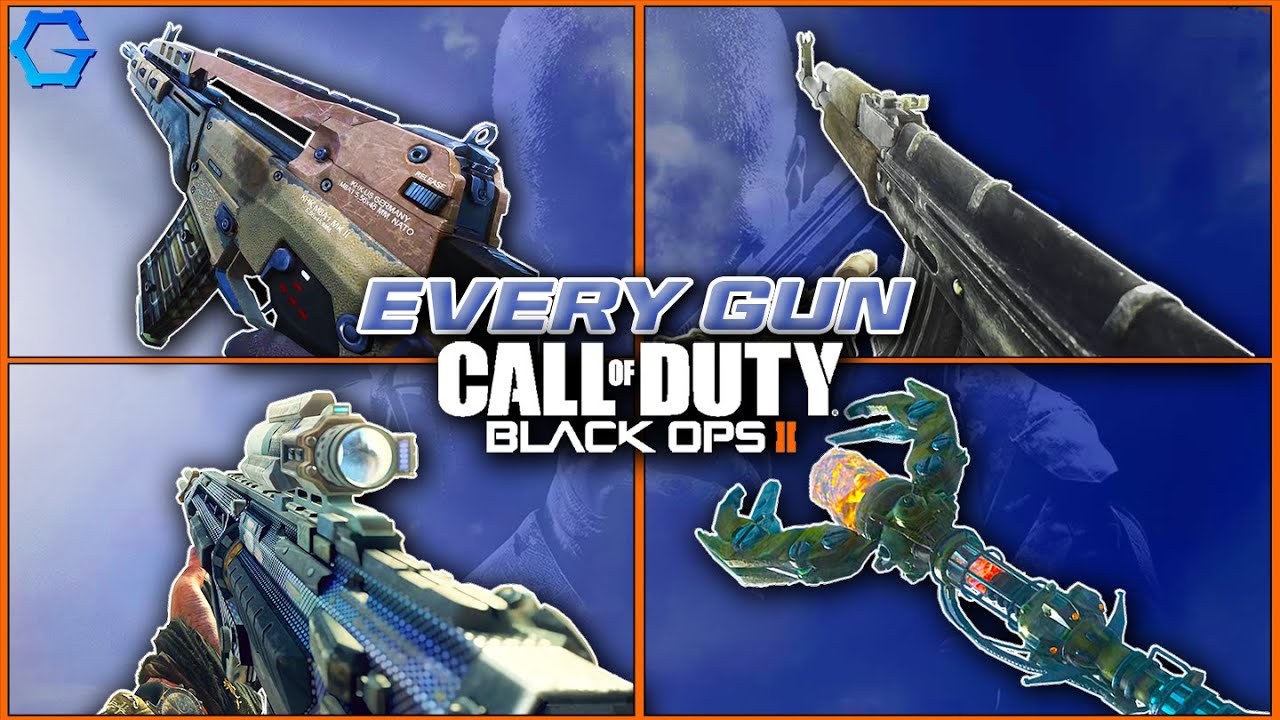 EVERY. SINGLE. GUN in Call of Duty Black Ops II!