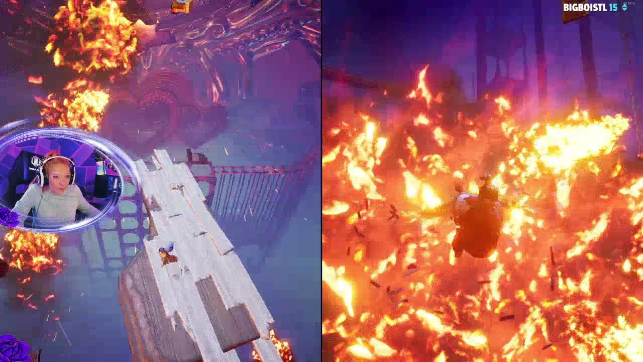 Slow Motion Explosion Incoming  Jump Scare 8 It Takes Two