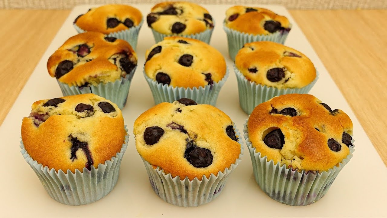 CUPCAKE DE MIRTILO SUPER FOFINHO 