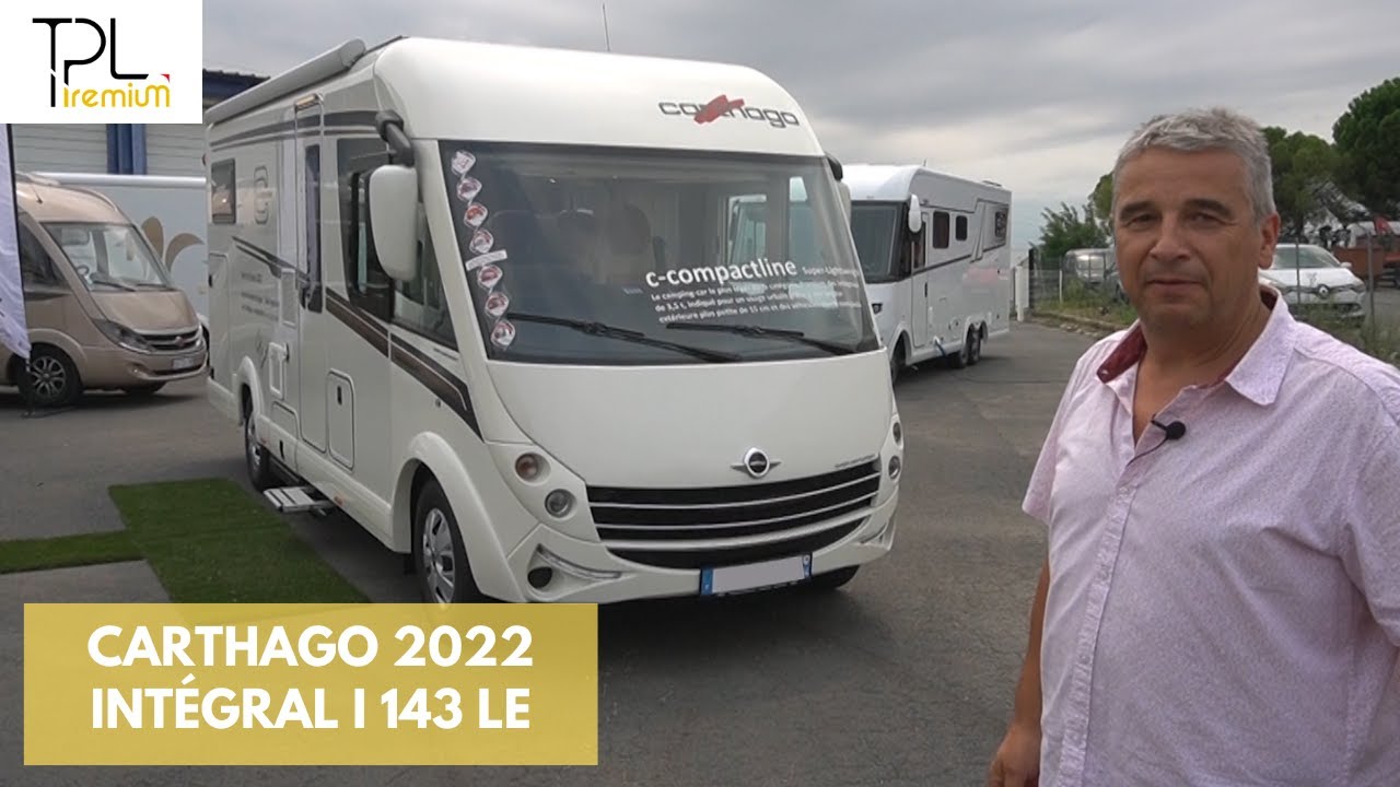 Camping-car de luxe - Carthago Compact Line I143LE modèle 2022