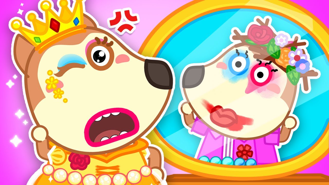 Lucy Turned Into a Cute Princess | Makeup Song | Funny Kids Songs & Nursery Rhymes by Wolfoo Friends