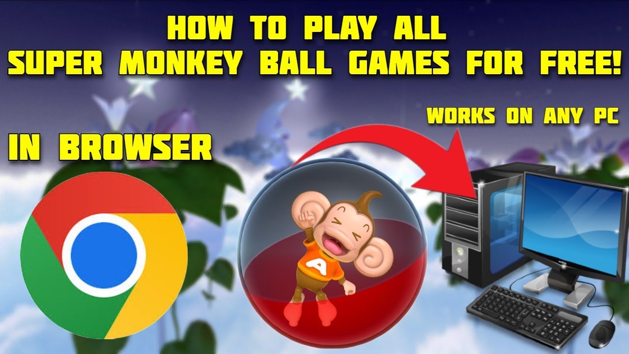 ALL Super Monkey Balls on PC For Free in Browser!