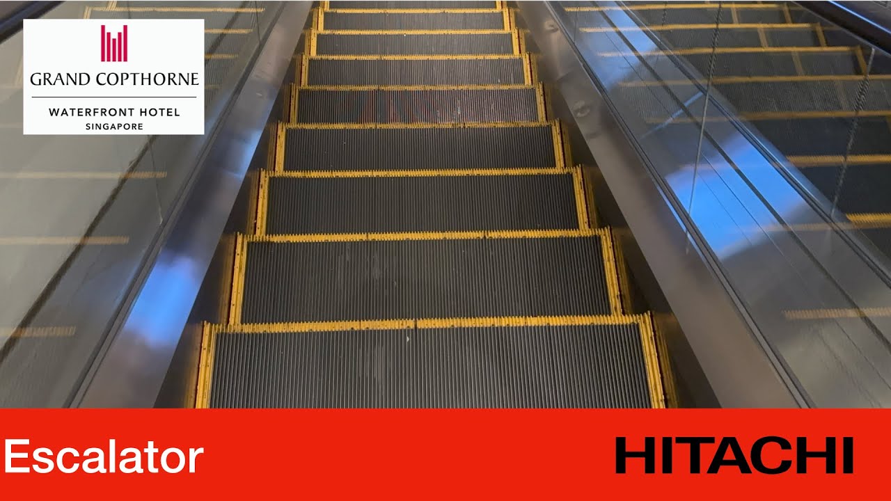 Grand Copthorne Waterfront Hotel, Singapore || Hitachi Escalator 🇸🇬🏨