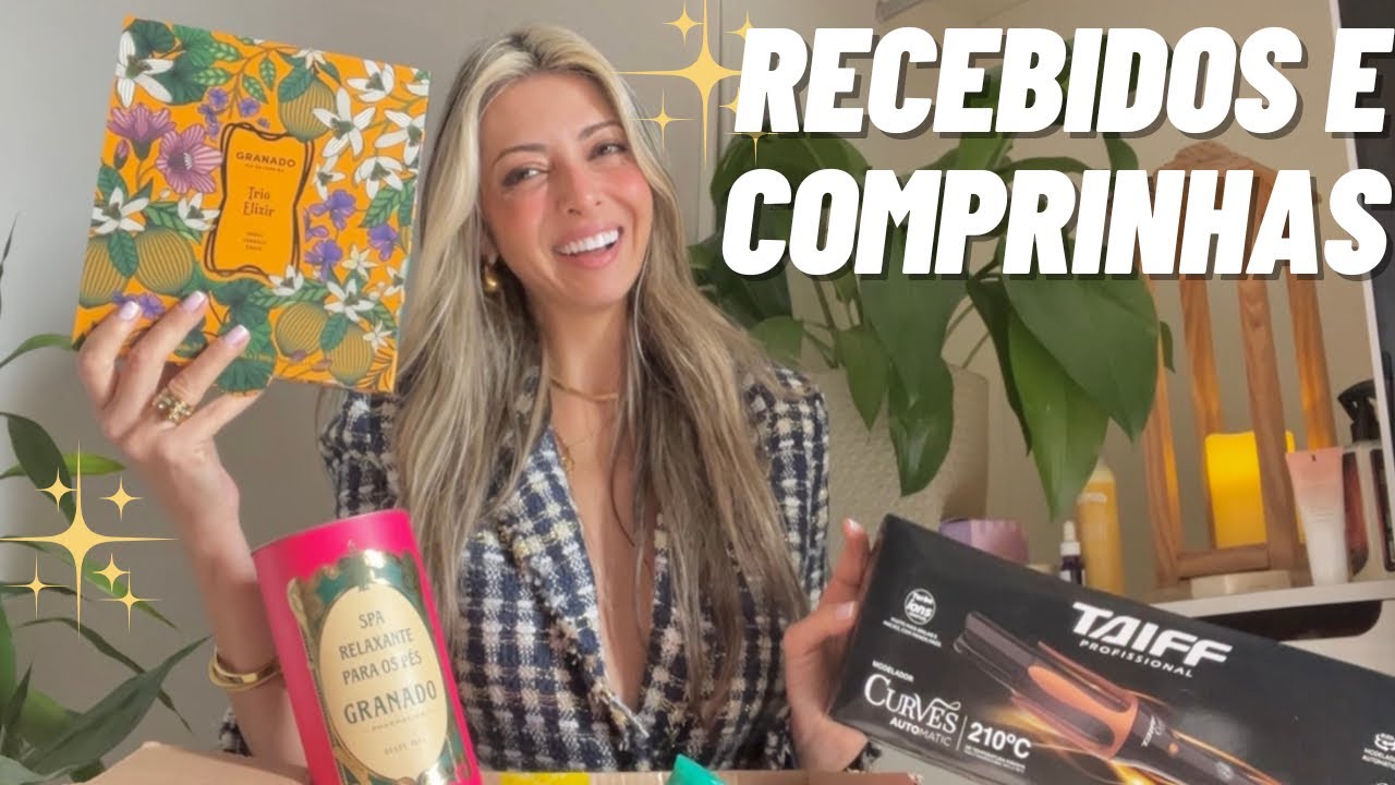 RECEBIDOS e COMPRINHAS🤩 Vem ver o que chegou 