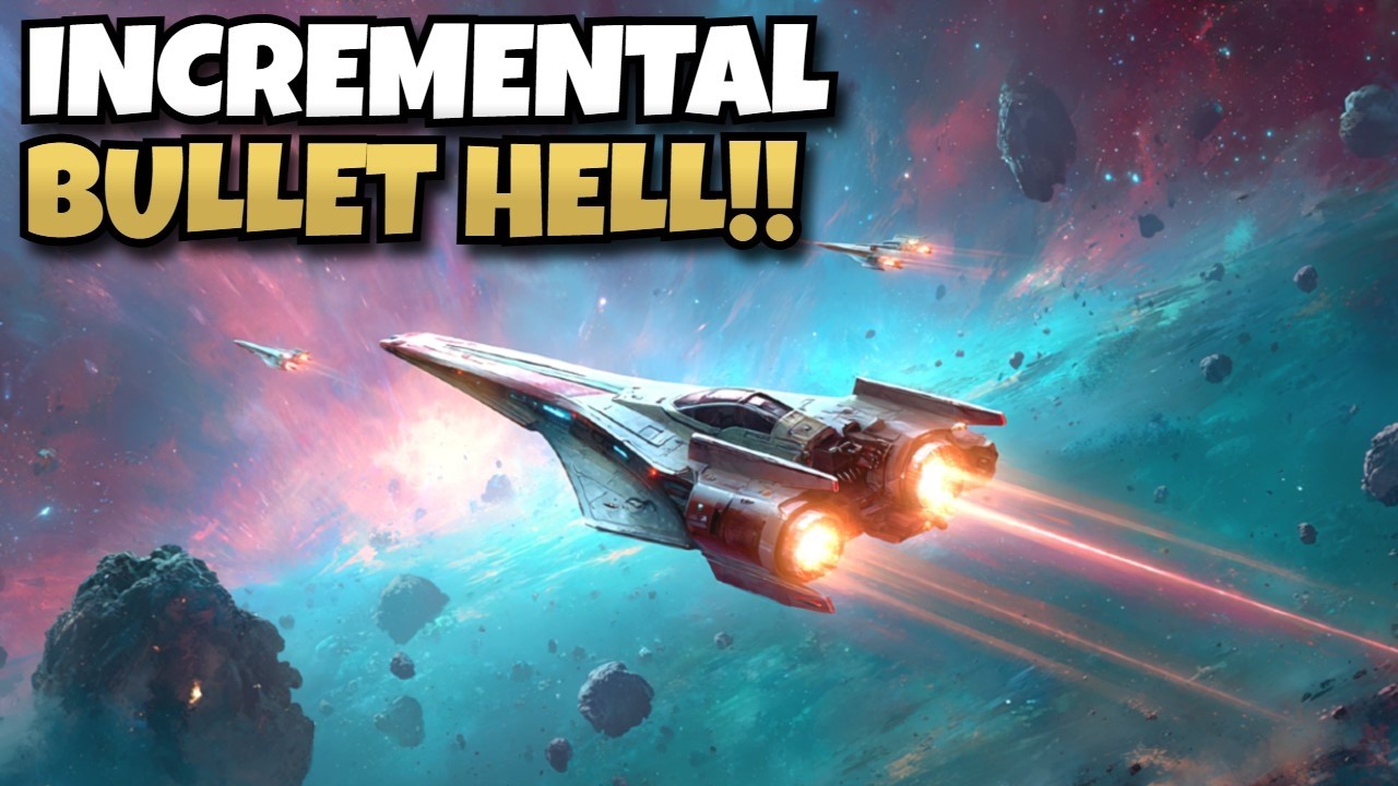 Someone Made an Incremental Game Where You Become the Bullet Hell!