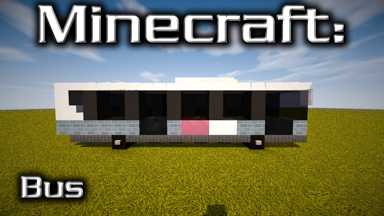Minecraft: Bus Tutorial (Designed By Yazur)