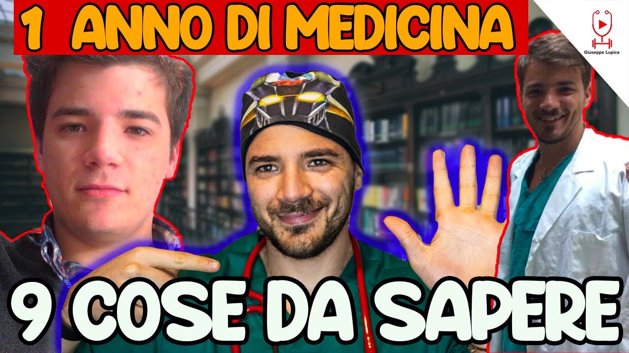 1° ANNO di MEDICINA cosa c'è DA SAPERE | 9 TRUCCHI PER SUPERARLO