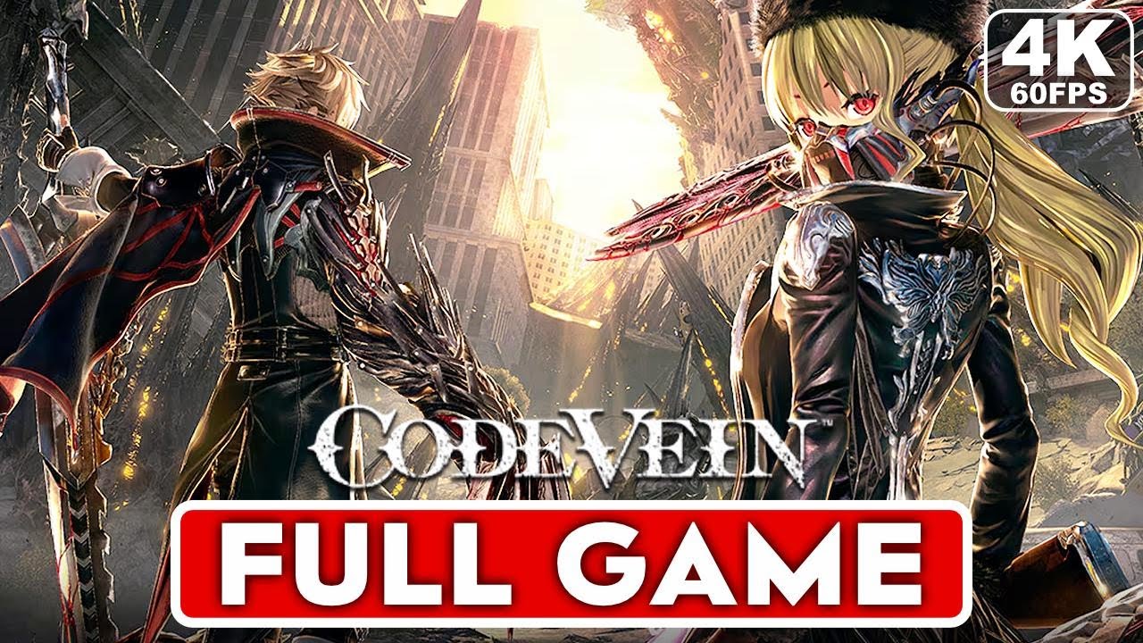 CODE VEIN Gameplay Walkthrough FULL GAME [4K 60FPS PC ULTRA] - No Commentary