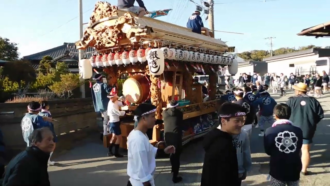 2026年3月14日根岸屋台お披露目　トップガレージ到着