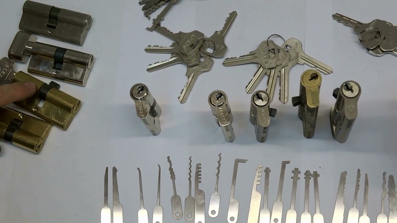 Folding HAOSHI keychain 2 Lockpick