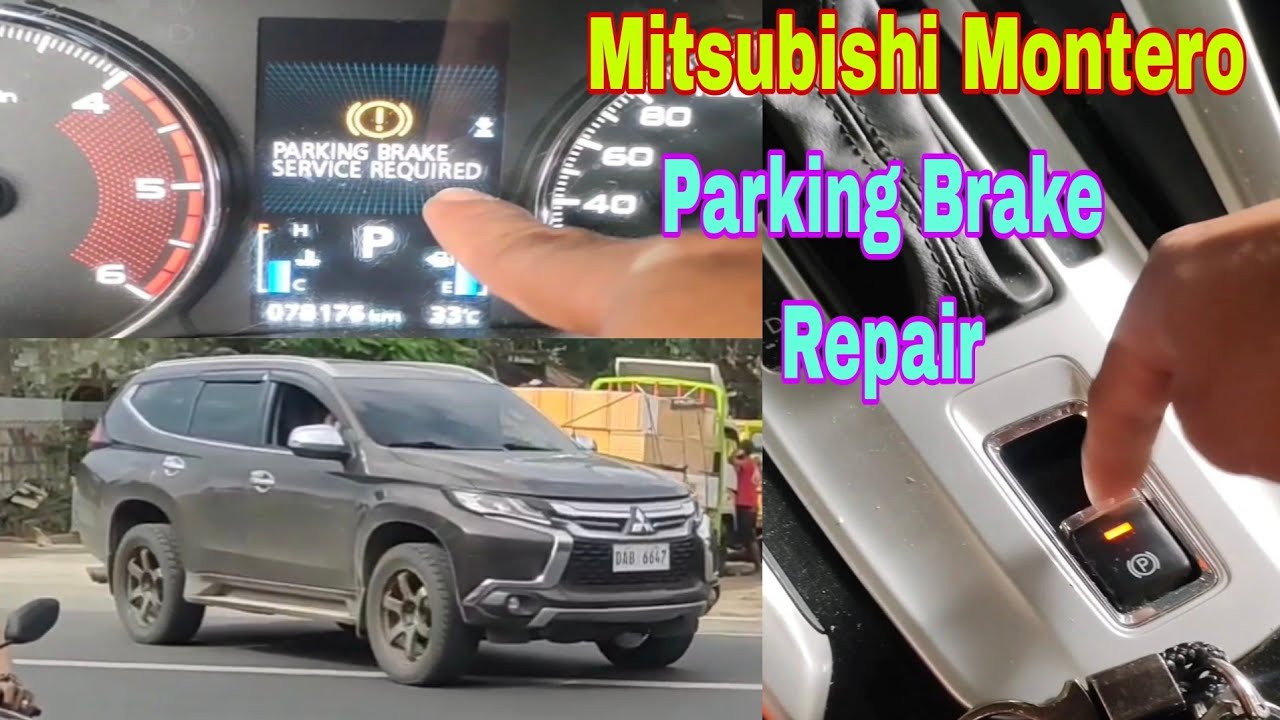 Mitsubishi Montero Electronic Parking Brake Malfunction how to Repair