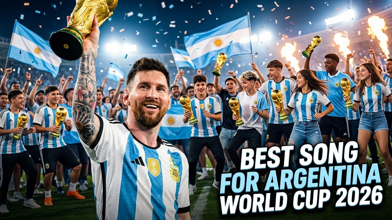 Argentina World Cup Champions Song 2026 🇦🇷 | Lionel Messi Celebration Song