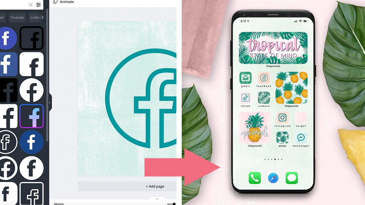 DIY Aesthetic App Icons for your iPhone in Canva!