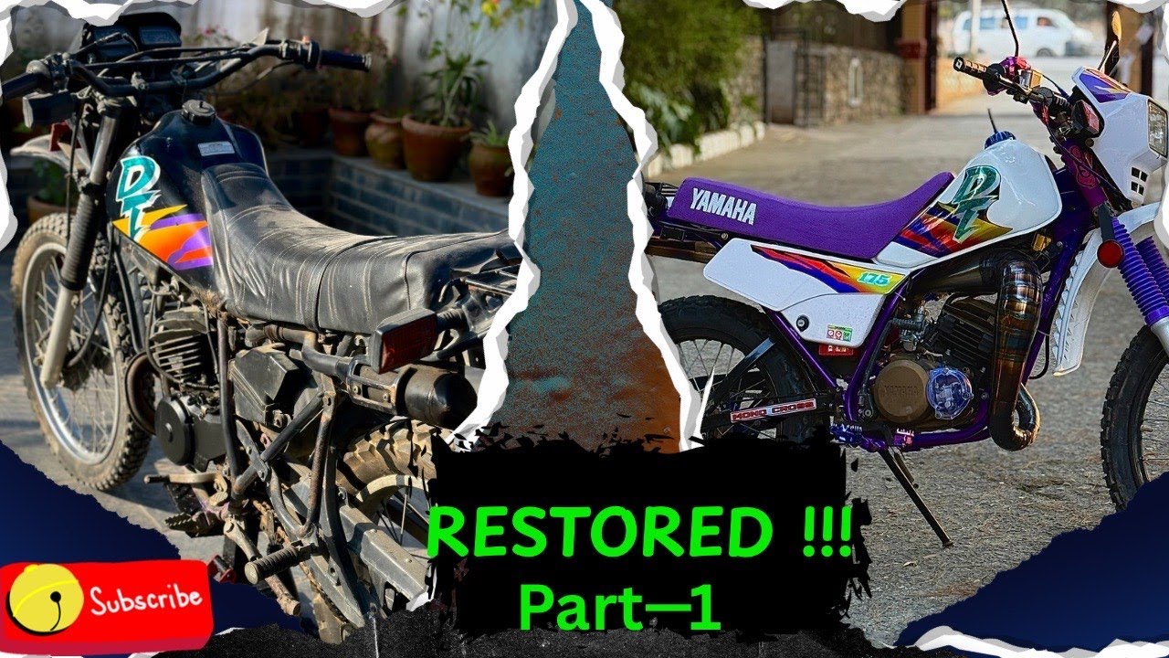 The legend of the roads brought back to life !! 1995 Yamaha DT175 Restoration (Part 1)