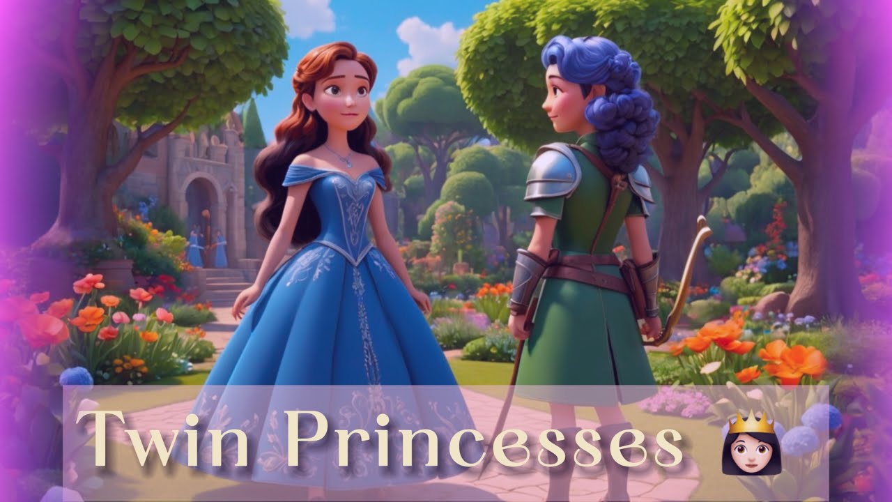 The Twin Princesses 👸🏻 Story For Kids