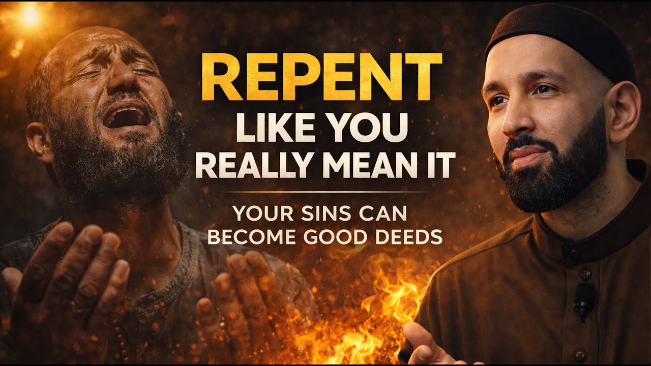 Don’t Despair: Allah Changes Sins Into Rewards | Dr. Omar Suleiman