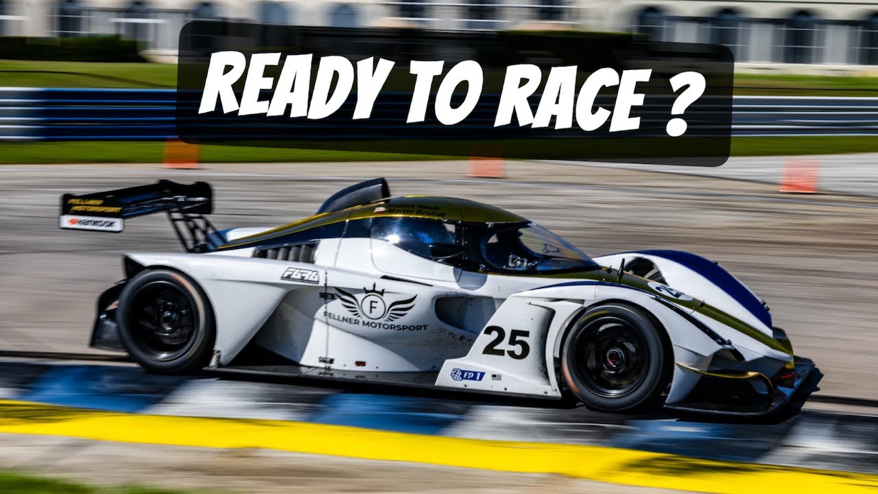 INCREDIBLE RACECAR PRAGA R1 (MIAMI SPEEDWAY HOMESTEAD) 4K