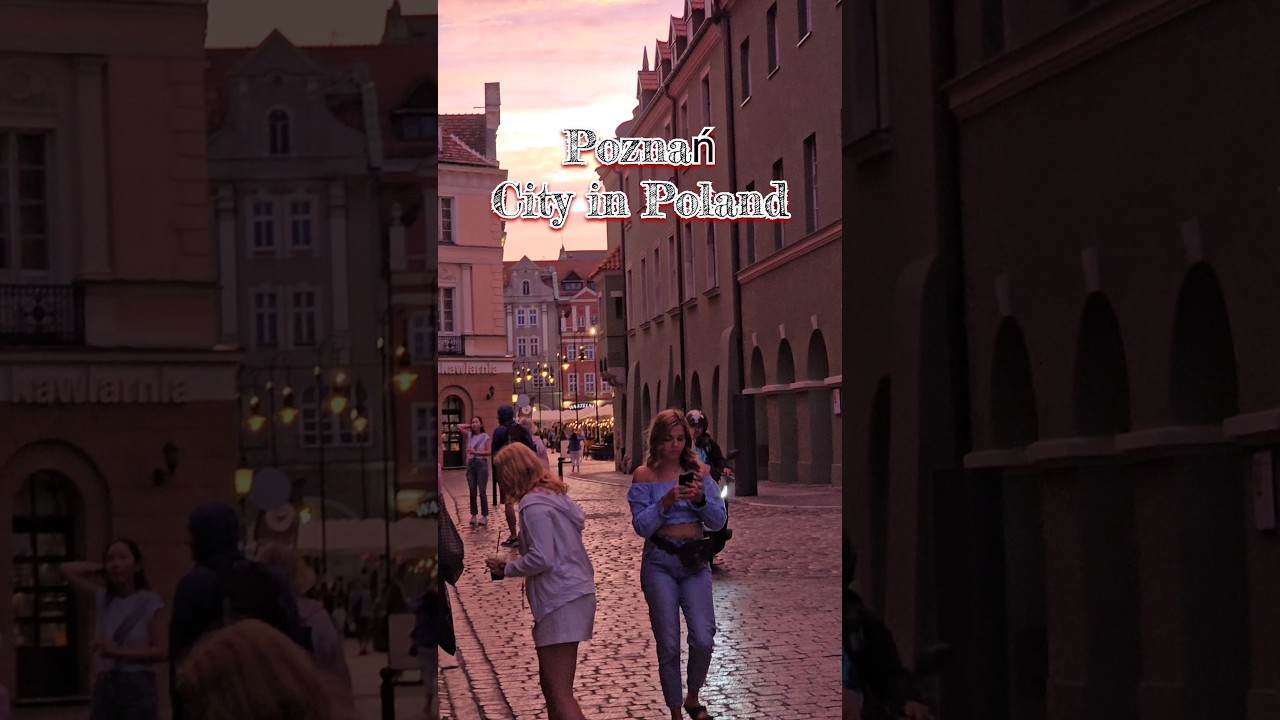 Poznan city in Poland👌#Poznan#poland#europe