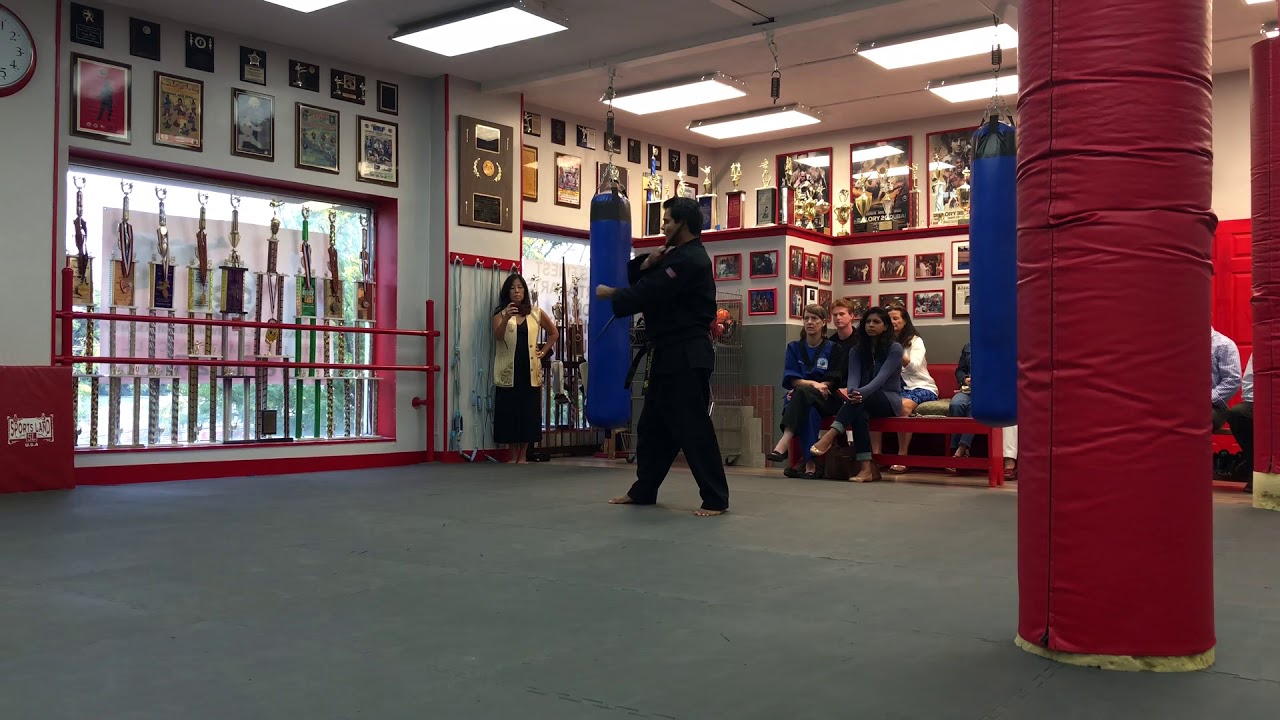 BO STAFF FORM -Master Marco Sies 9th Dan Belt Promotion