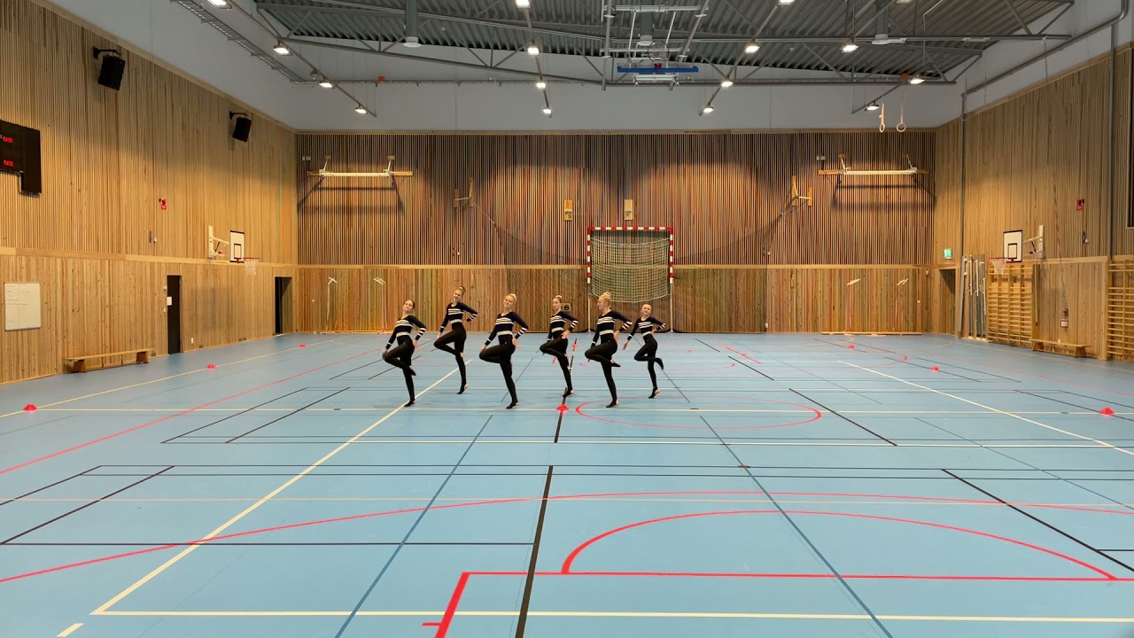 Fristående Nivå 5 Huskvarna GF lag ljuslila