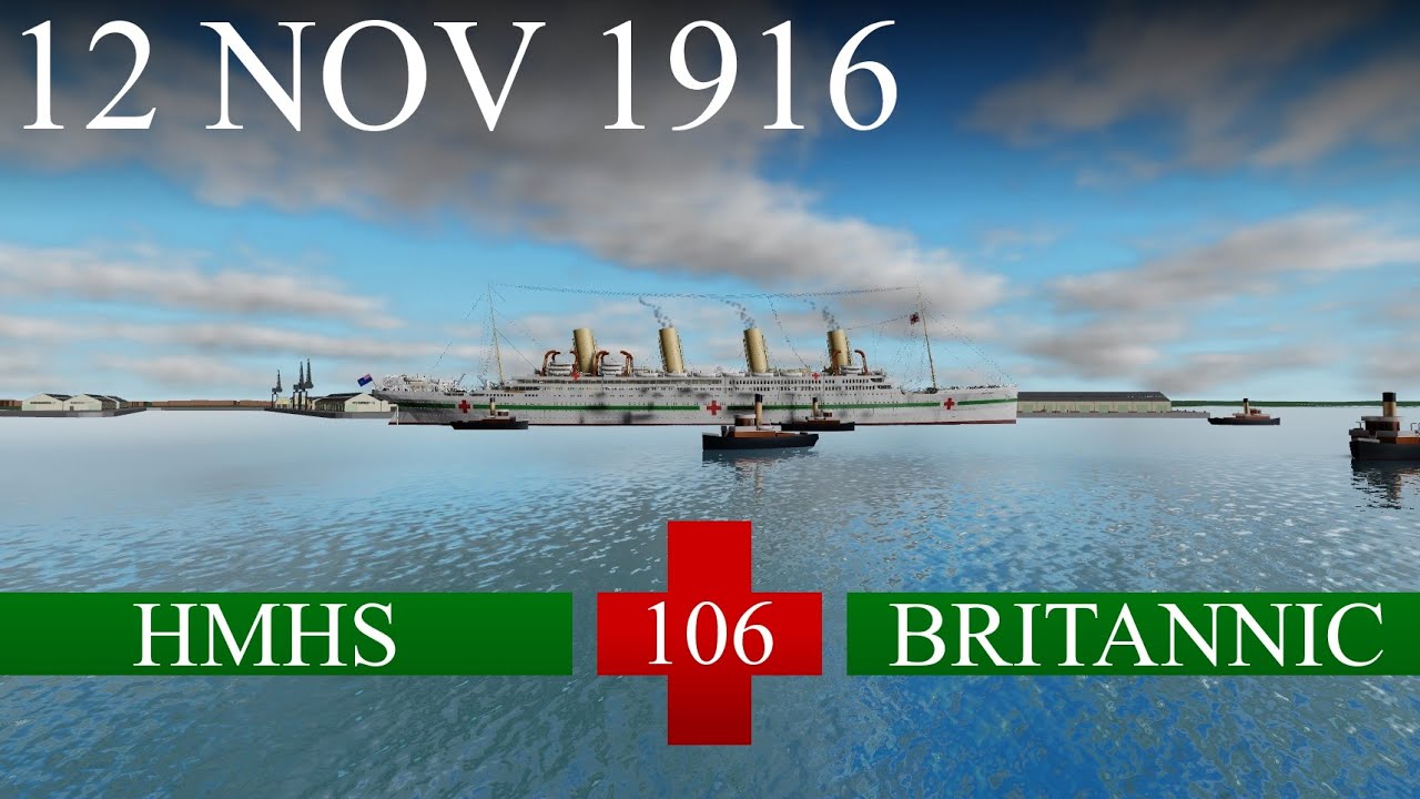 HMHS Britannic: The Timeline - 12 November 1916