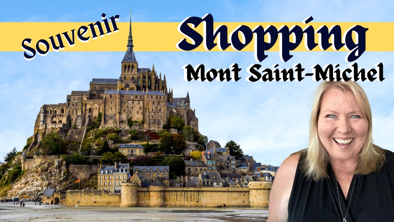 🇫🇷 Exploring the Unique Shops of Mont Saint-Michel