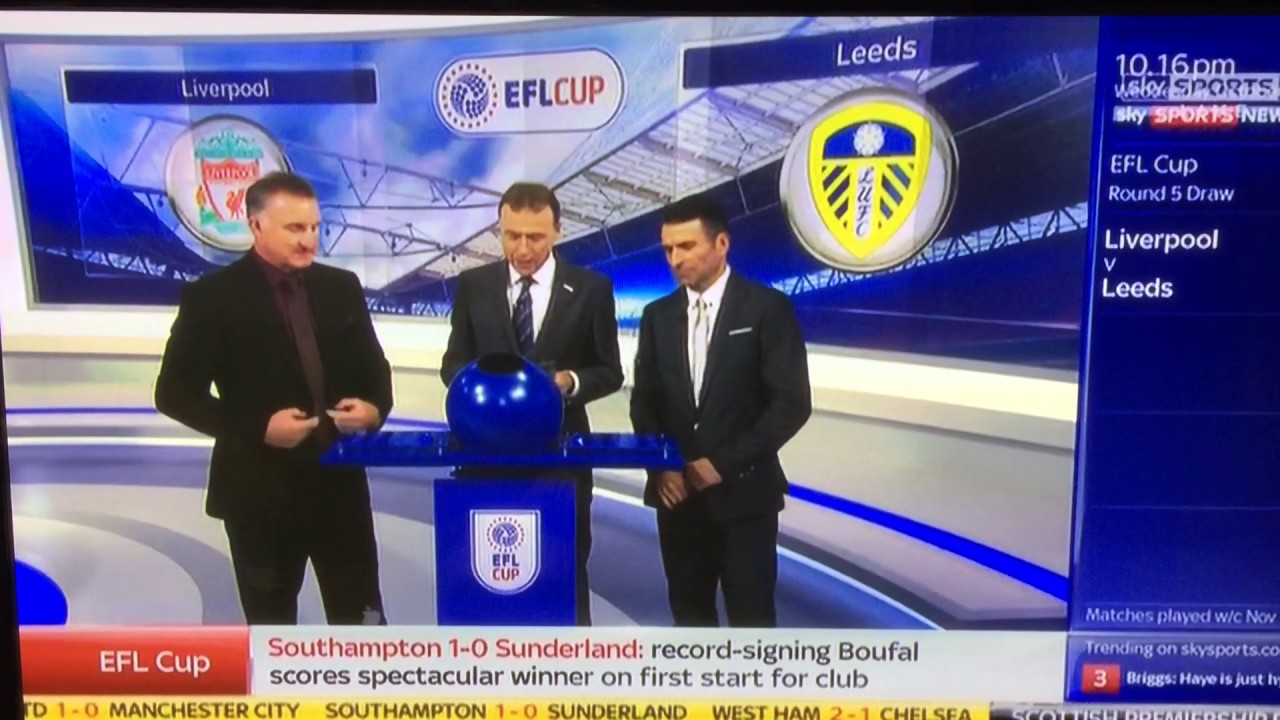 EFL Cup full draw 2016/2017