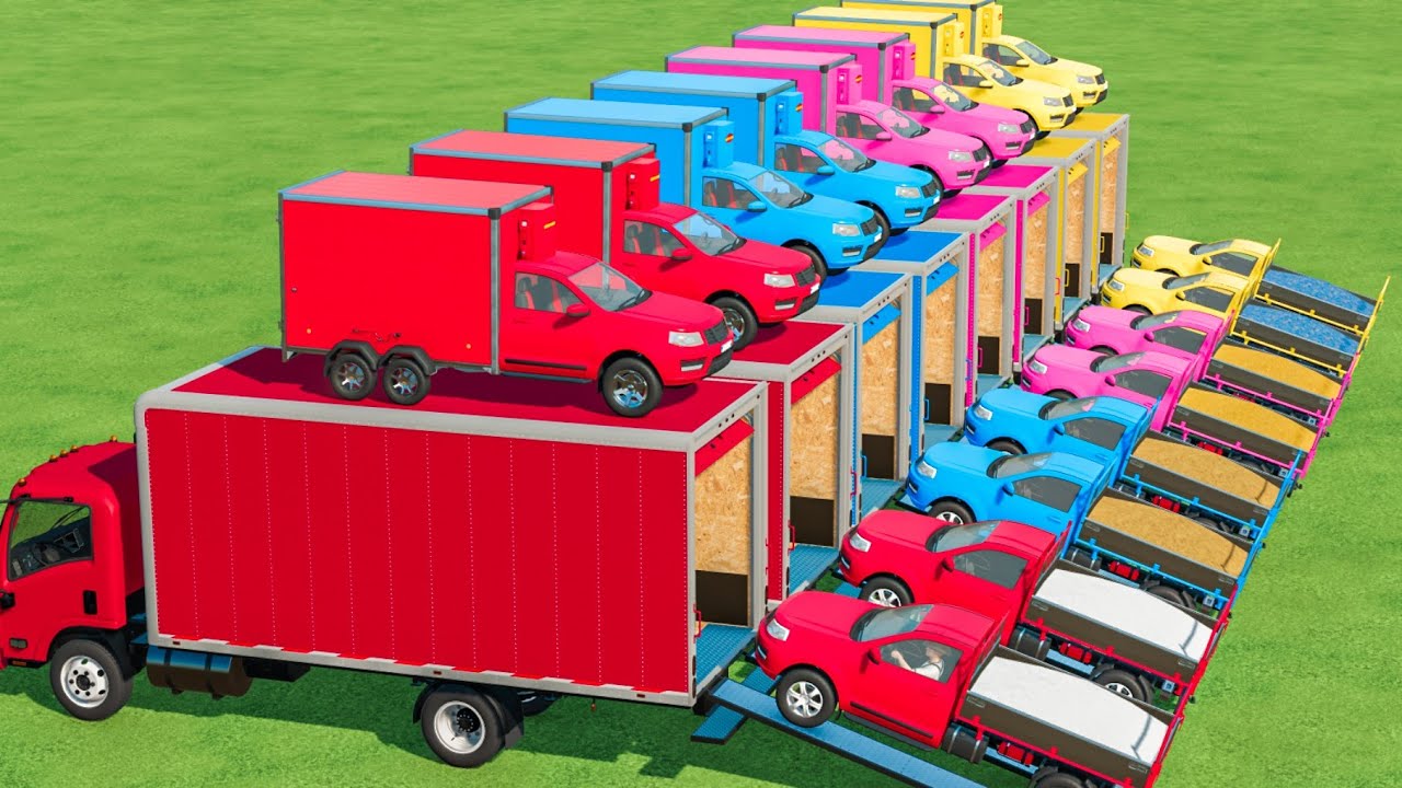 Mimi Pickup vs Mini Ambulance Transport with Truck In Fs22 | Farming Simulator 22