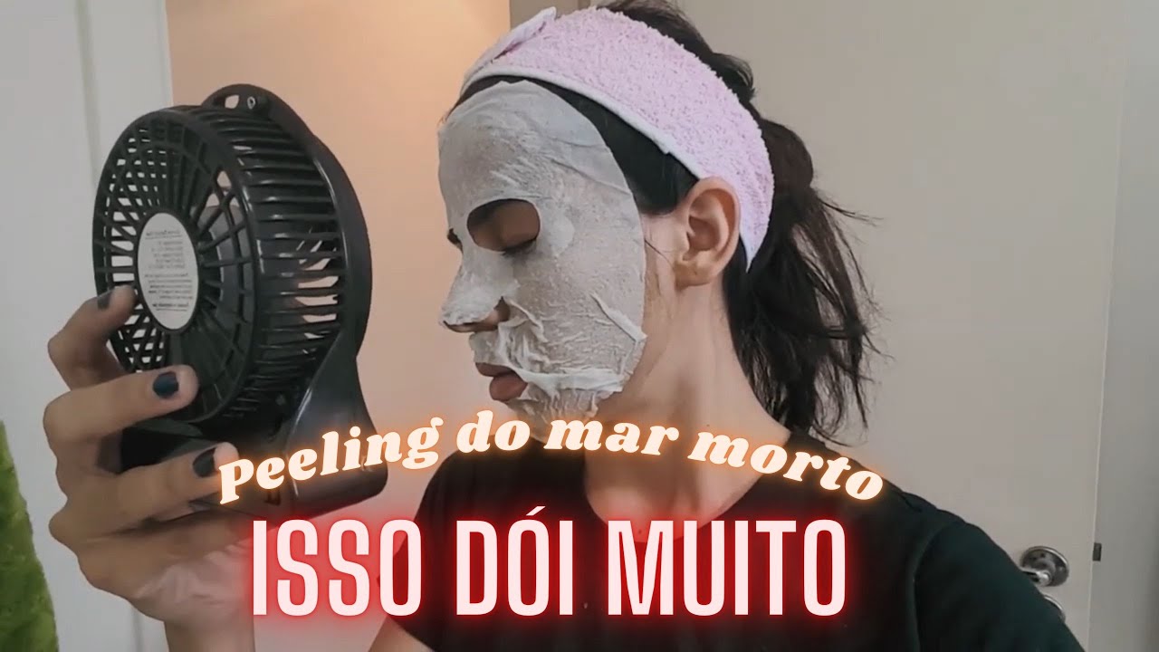 PEELING SEM ÁCIDOS? Eu fiz! Peeling do Mar Morto // Peeling Rose de Mer