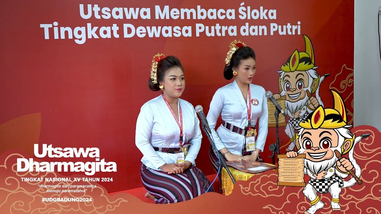 Membaca Sloka Dewasa Putri