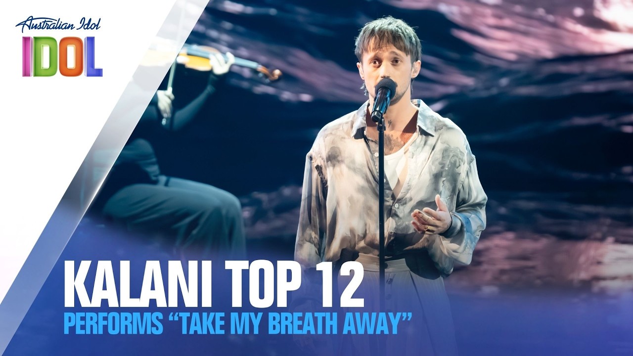 Kalani TAKES OUR BREATH AWAY with “Take My Breath Away” | Top 12 Movie Week | Australian Idol